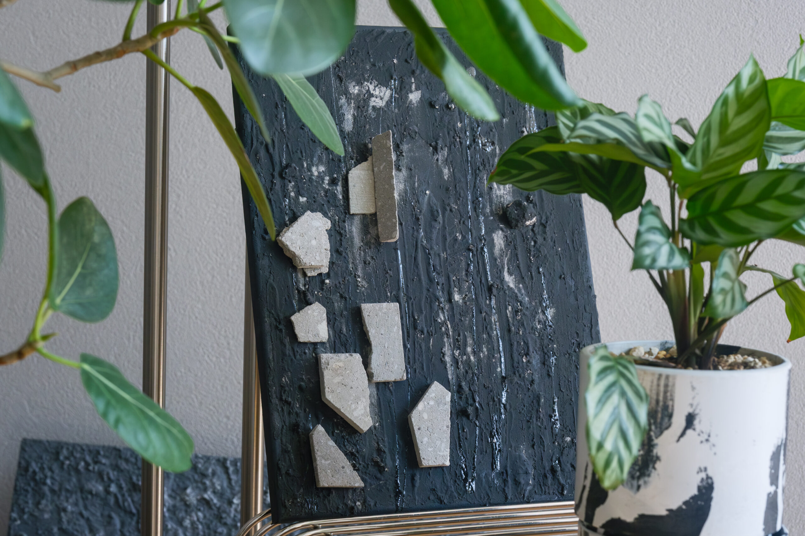 作品実例　｜　札幌軟石粉のアートパネル